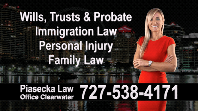 Polish Attorney Agnieszka Piasecka - Serving Tampa Bay, Florida, Polski Prawnik Adwokat Floryda